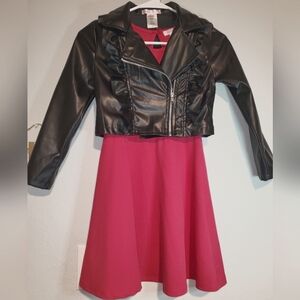 Girls Skater Dress & Jacket